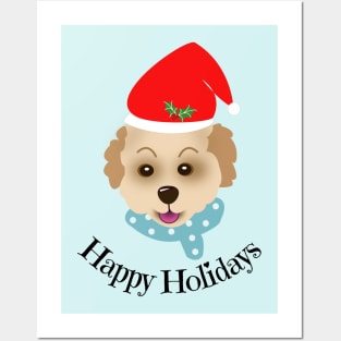 Happy Holidays dog lovers Posters and Art